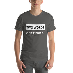 Two Words, One Finger